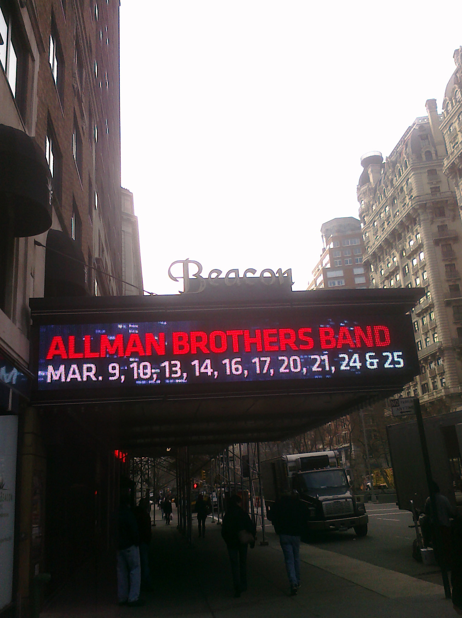 The Beacon Theater proudly announces the Allman Brothers Band 2012 run!!!