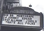 final marquee at the fillmore east