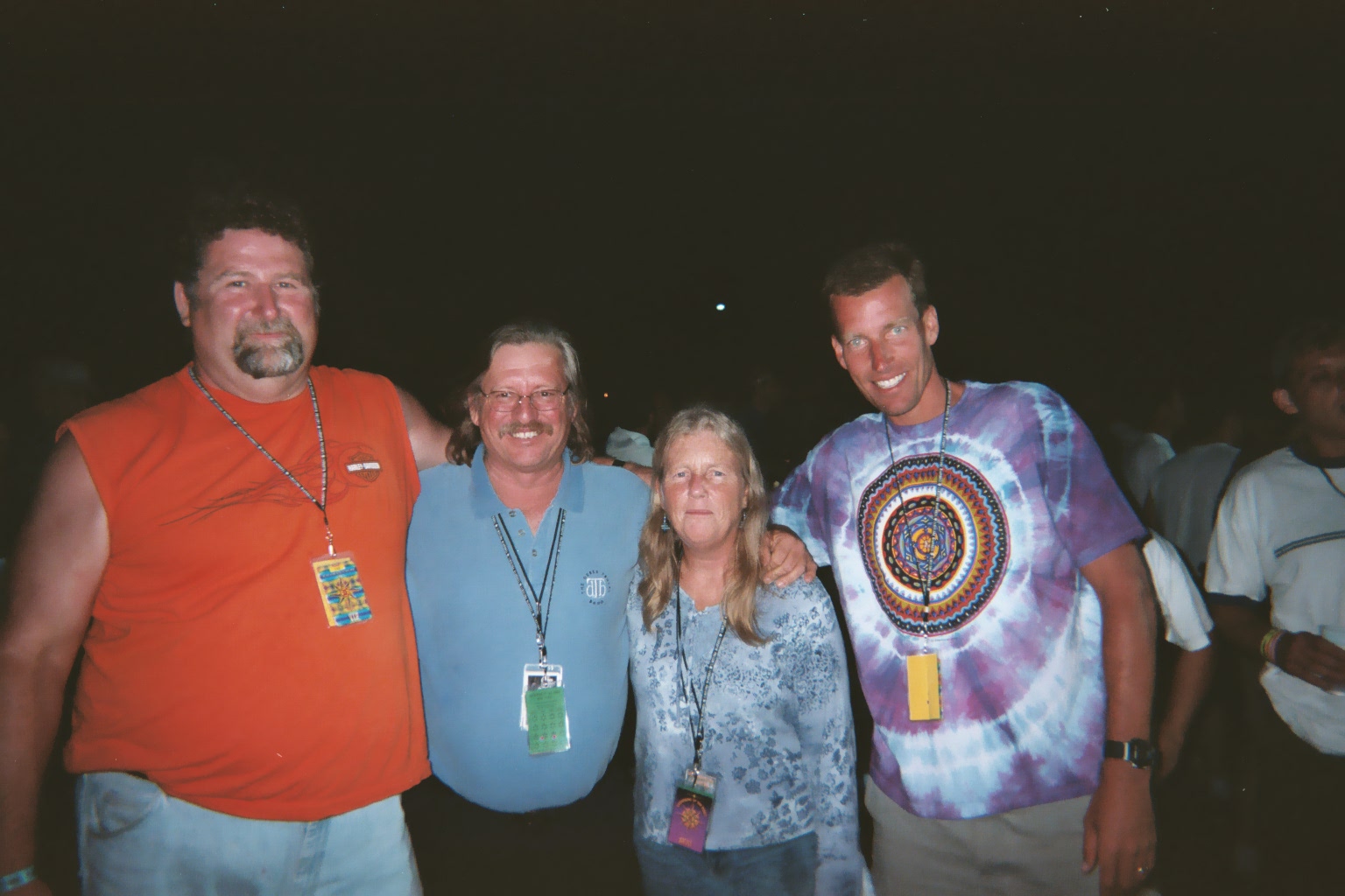 Big Walt with Dereks Mom & Dad, and Bob