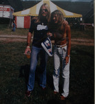 Gregg and Friend around 1984, Legend Valley, Ohio