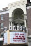 The Saenger Theatre Marquee