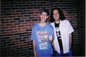 This is me and Andy from the MULE after the 9-16 show in Omaha