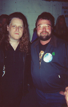 My chance to hangout with the hardest working man in R&R at the Beacon  on 3/16/01.