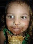 Ellie Ice Cream Face