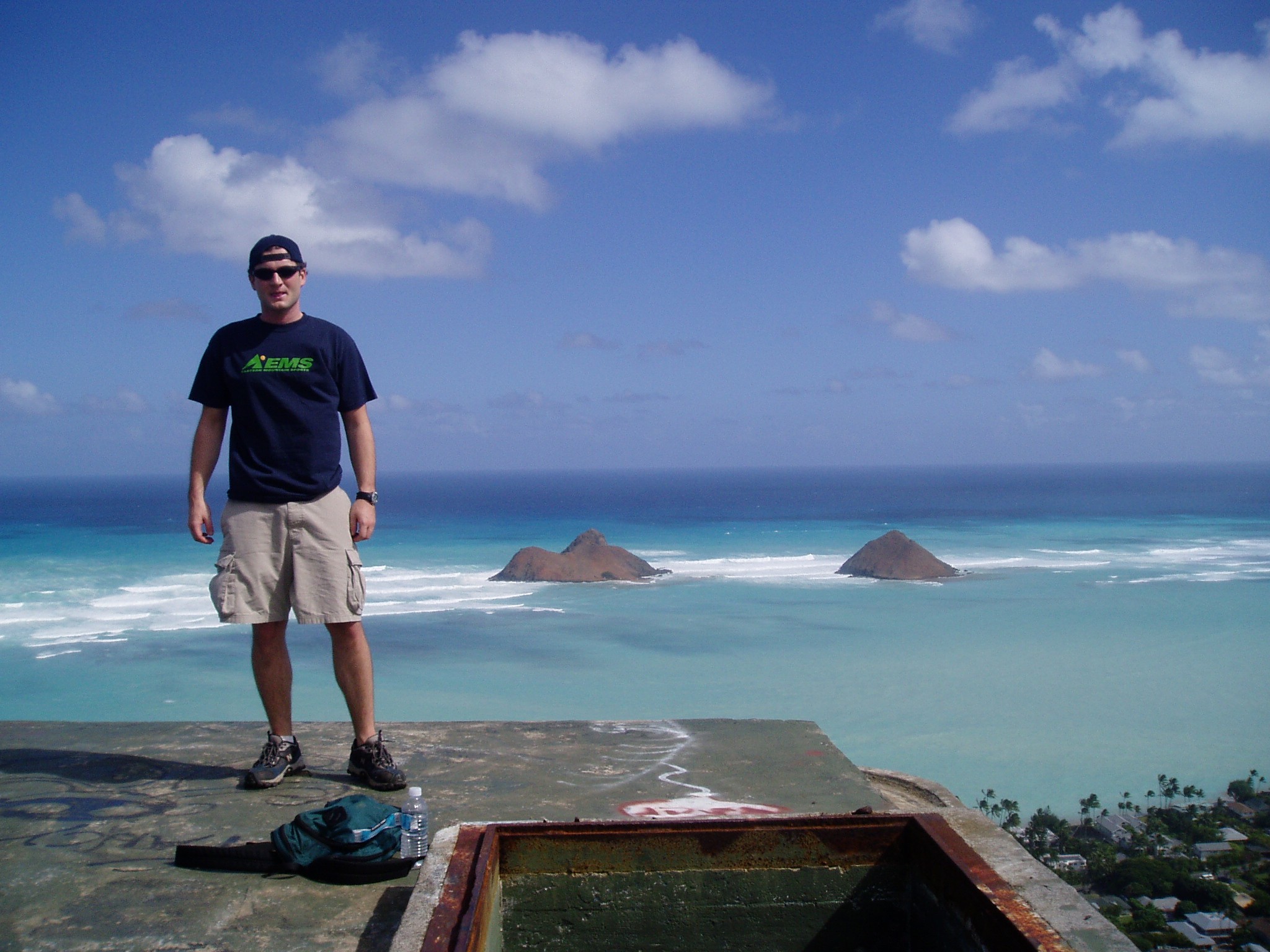 High above my favorite town in the world to visit (so far ) Lanikai ,Hawaii.
saw little feat in honolulu  a few hours after this was taken. great show