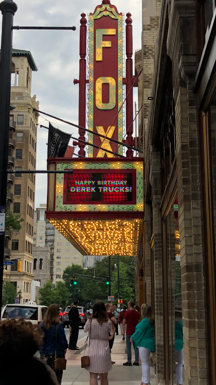 Atlantas Fox Theatre 6/8/2018