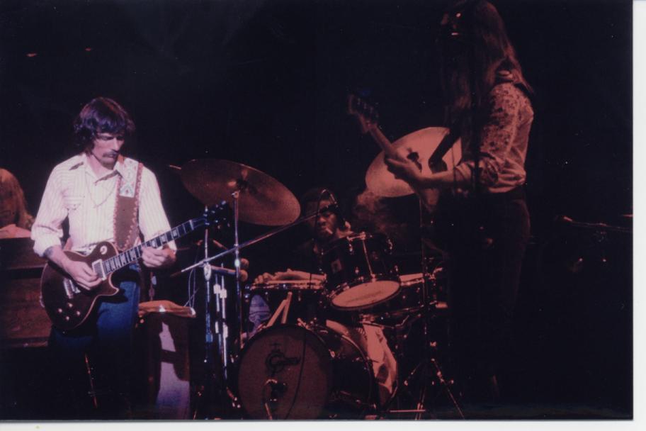 The ABB on stage at New York's Academy of Music April 14 - 16, 1972. Pix courtesy: Jack Maiorino