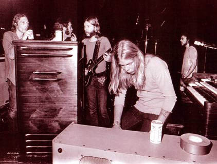 An early photograph of Duane and Gregg in the ABB.