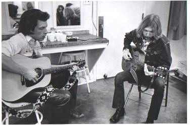 duane & john hammond backstage.1970.